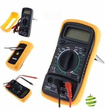 Digital-Multimètre-XL830L-Volt-Mètre-Ampèremètre-Ohmmètre-Testeur