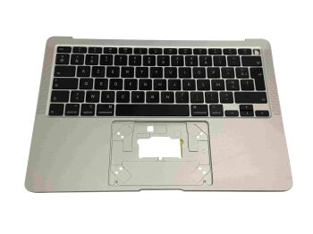 661-15387 Top Case Apple MacBook Air 13 Pouces Retina A2179 clavier Azerty (FR) Argent (2020)_BestinMac