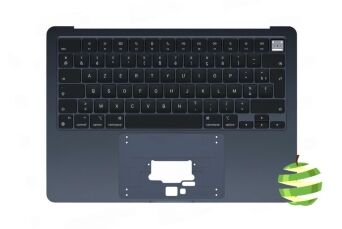 RMP-661-25688-FR-REC-A-Top case clavier Azerty (FR) pour MacBook Air 13 M2 A2681 (2022) Bleu Minuit_Reconditionné-Grade-A-BestinMac.com