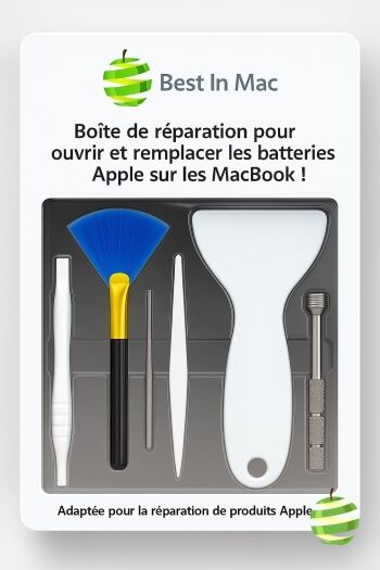Boîte de réparation multifonction pour tous modèles Apple ultra-complète 8-en-1