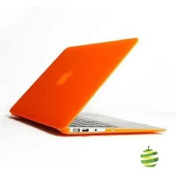 Coque de protection intégrale rigide mate pour MacBook Air 13 Pouces A1369 et A1466 - Orange