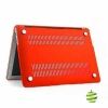 Coque de protection intégrale rigide mate pour MacBook Air 13 Pouces A1369 et A1466 - Rouge
