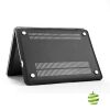 Coque de protection intégrale rigide mate pour MacBook Pro Unibody 13 Pouces A1278 (2009/2012)- Noire
