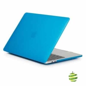 Coque de protection intégrale rigide mate pour MacBook Pro Rétina 13 Pouces A1706 et A1708 (2016/2017) - Bleue
