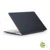Coque de protection intégrale rigide mate pour MacBook Pro Rétina 15 Pouces A1707 (2016/2017) - Noire