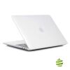 Coque de protection intégrale rigide mate pour MacBook Pro Rétina 15 Pouces A1707 (2016/2017) - Transparente