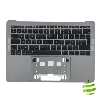 Top Case Apple MacBook Pro 13 pouces Retina A1708 Azerty Gris Sidéral 2016-2017-BestinMac