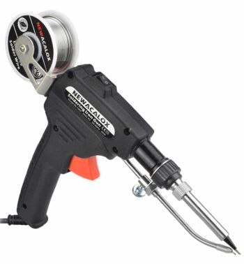 Fer à Souder à Alimentation Automatique NEWACALOX 220V 60W - Noir -BestInMac.com