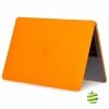 Coque de protection intégrale rigide mate pour MacBook Air 13 Pouces Retina et M1 (2018-2020)- Orange
