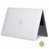 Coque de protection intégrale rigide mate pour MacBook Air 13 Pouces Retina et M1 Transparente (2018-2020)