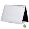 Coque de protection intégrale rigide mate pour MacBook Air 13 Pouces Retina et M1 Transparente (2018-2020)
