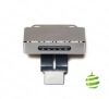 923-06870 ou 821-03504-01 DC:IN Connecteur MagSafe 3 MacBook Pro Retina 14 pouces et 16 pouces M1/M2/M3 Pro/Max (2021/2023) Blanc