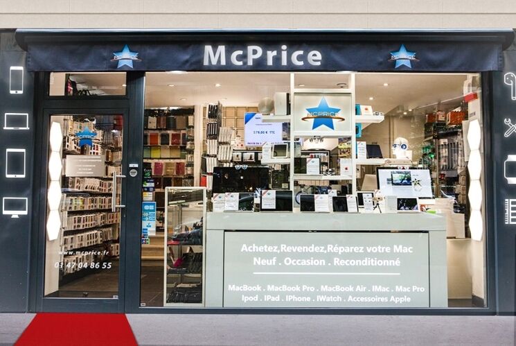 McPrice 24 Avenue Raymond Poincaré 75116 PARIS Click&Collect BestinMac.com