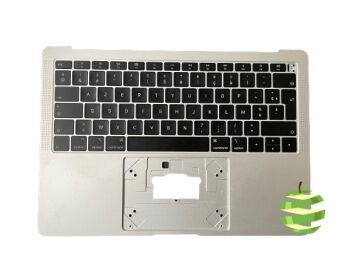 661-09737 Top Case MacBook Air 13 pouces Retina A1932 clavier Azerty (FR) Argent (2018-2019) Refurb Grade B