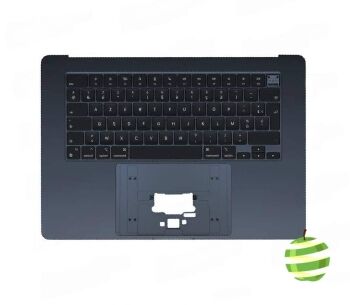 661-34898 Top Case avec clavier Azerty (FR) pour MacBook Air 15 M2 A2941 (2023) Minuit_