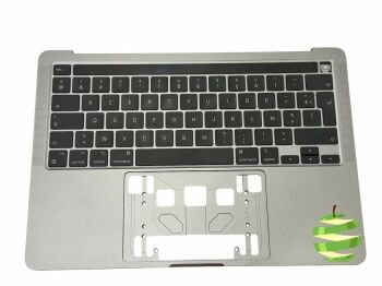 Top Case Apple pour MacBook Pro 13″ A2338 Retina M1/M2 clavier AZERTY (FR) Gris Sidéral (2020/2022) Reconditionné Grade B