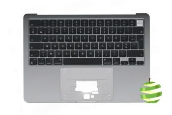 BIM-661-25685-FR-Top case clavier Azerty (FR) pour MacBook Air 13 M2 A2681 (2022) Gris Sidéral_1_BestinMac.com