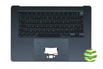 BIM-661-40269-FR-Top case clavier Azerty (FR) pour MacBook Air 15 M3 A3114 (2024) Bleu Minuit_BestinMac.com
