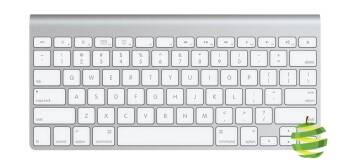 MC184LL/A Clavier Apple sans fil – Bluetooth – AZERTY A1314 (Français) vendu sans boîte