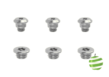 923-00157 et 923-00155 Vis Torx T6 plaque d'antenne Wifi Mac Mini (2014:2023)