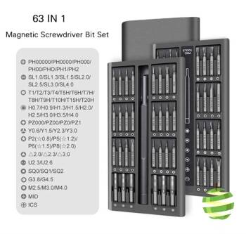 Boite de reparation multifonction pour tous modeles Apple iMac, MacBook, iPhone... ultra-complete 63 outils