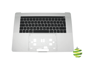 661-06376-FR Top Case sans batterie pour MacBook Pro 15 pouces Retina A1707 Touch Bar clavier Azerty (FR) Argent 2016:2017_1_BestInMac