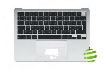 BIM-661-25686-FR-Top case clavier Azerty (FR) pour MacBook Air 13 M2 A2681 (2022) Argent_1_BestinMac.com