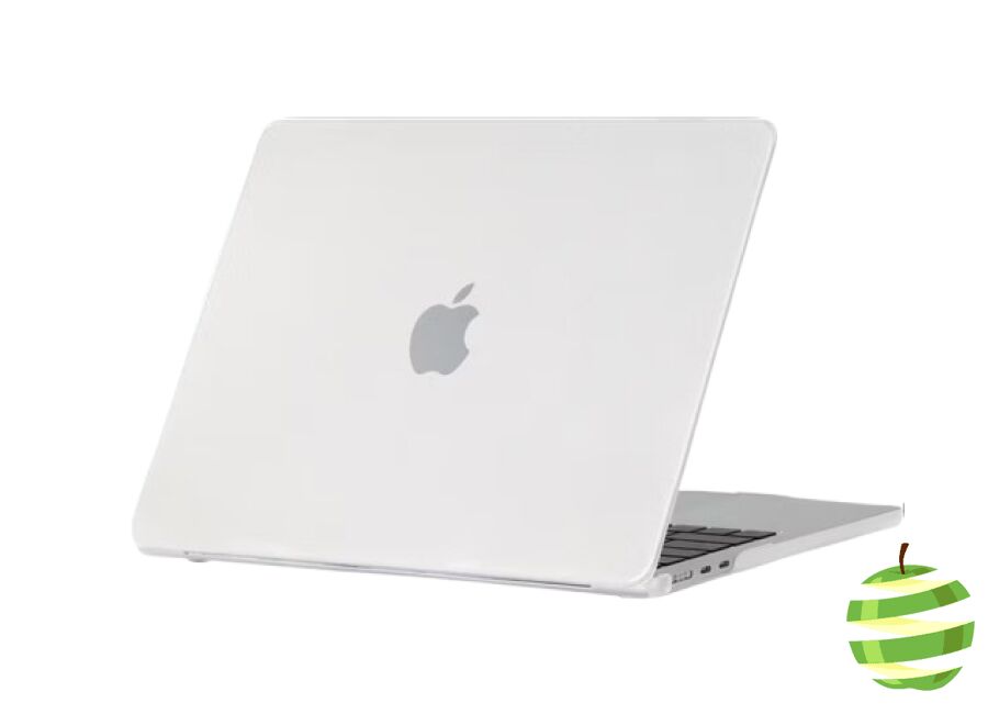 case macbook air 13,6 pouces (2022 2026) coque transparent model m2/m3/m4/m5